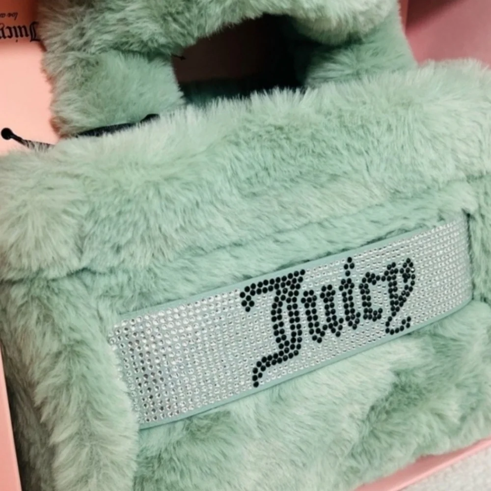 💚🔹️JUICY COUTURE 🔹️cool Blue mini tote and barrel coin purse Set